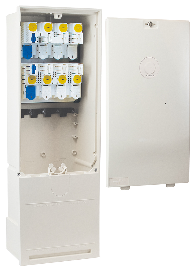 BORNE ECP 2D ECLAIR + EMBASE DE TELEREPORT *