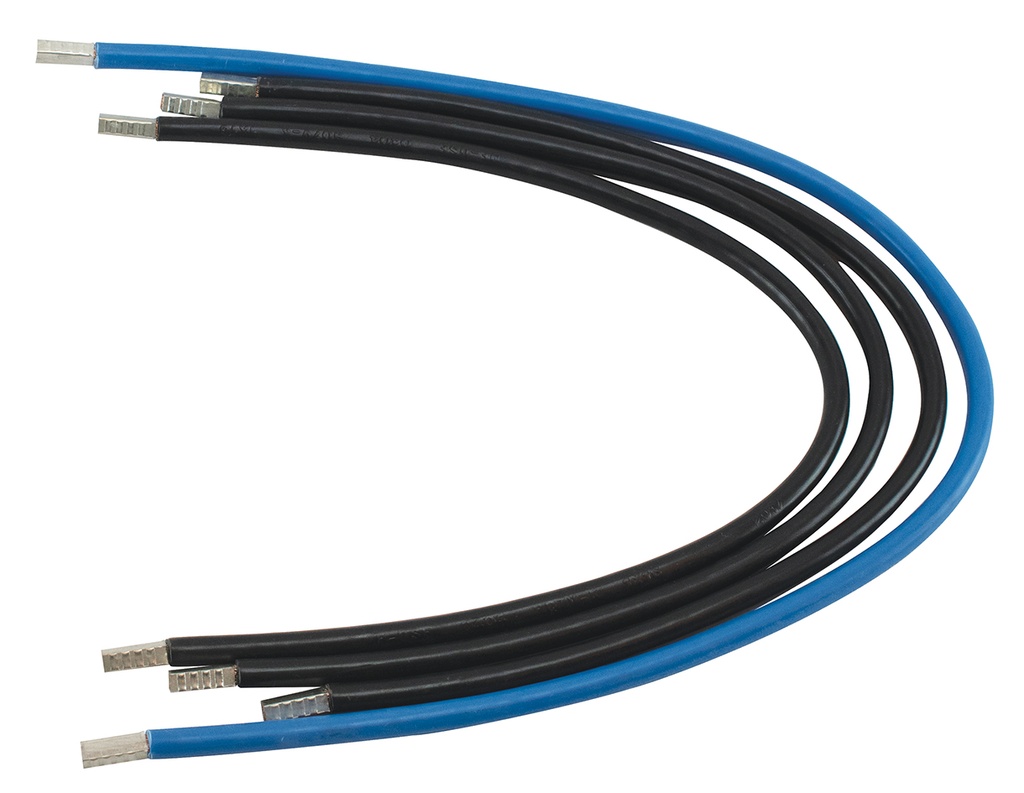 POCHETTE DE 4 LIAISONS 90A 16² (1 BLEUE - 3 NOIRES)